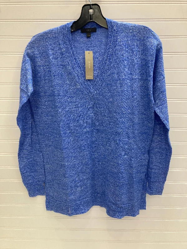 Blue Top Long Sleeve J. Crew, Size Xxs