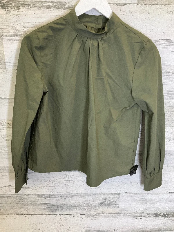 Green Top Long Sleeve Banana Republic, Size S