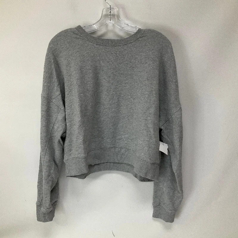 Grey Top Long Sleeve Madewell, Size Xl