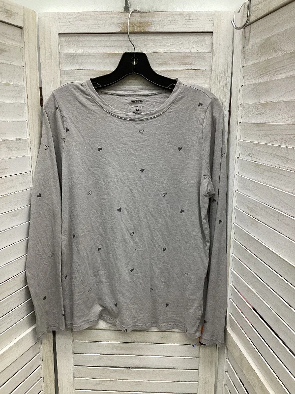 Grey Top Long Sleeve Sonoma, Size M