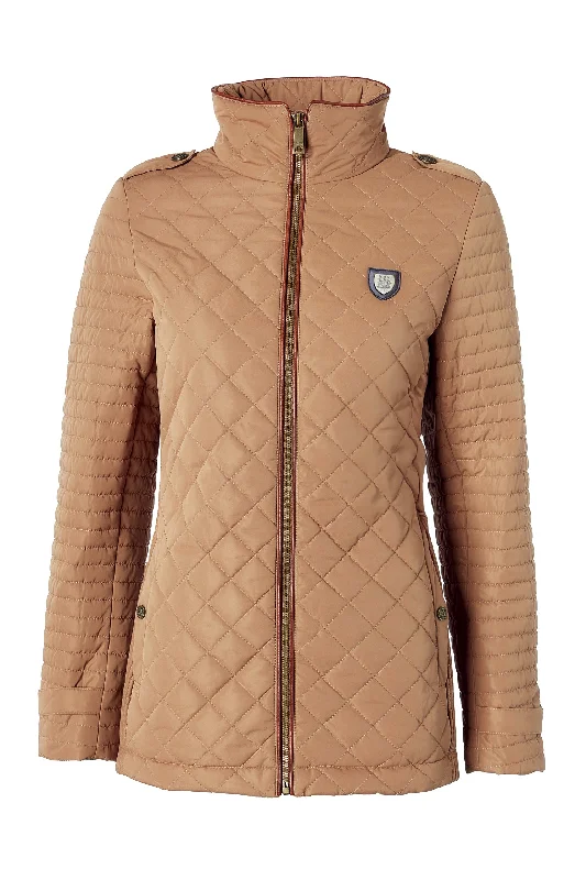 Juliana Quilted Jacket (Coffee)