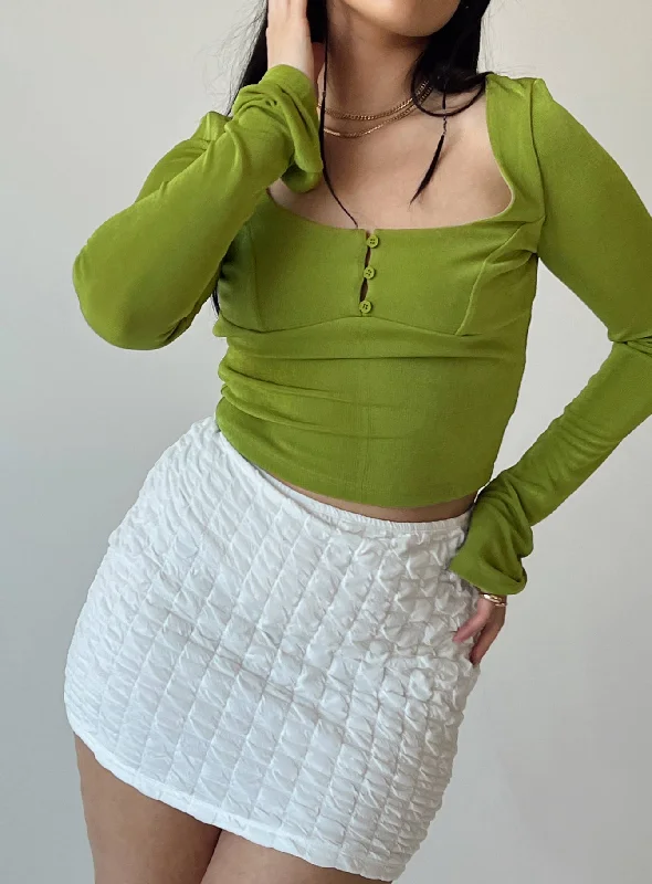 Kentia Long Sleeve Top Green