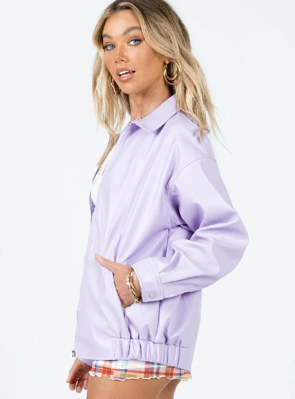 Nixie Jacket Purple