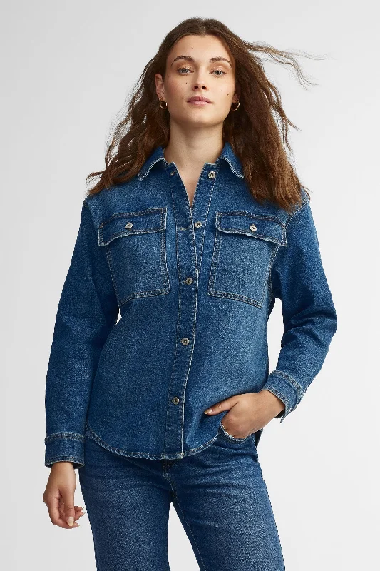 Surchemise en jeans - Femme