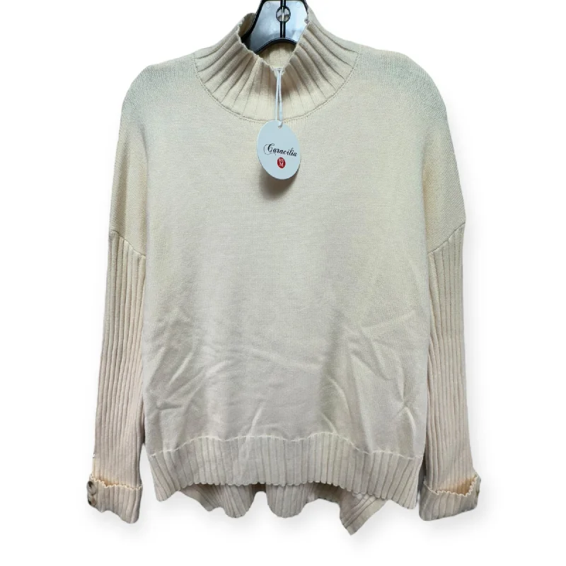 Sweater By Caracila In Cream, Size: M