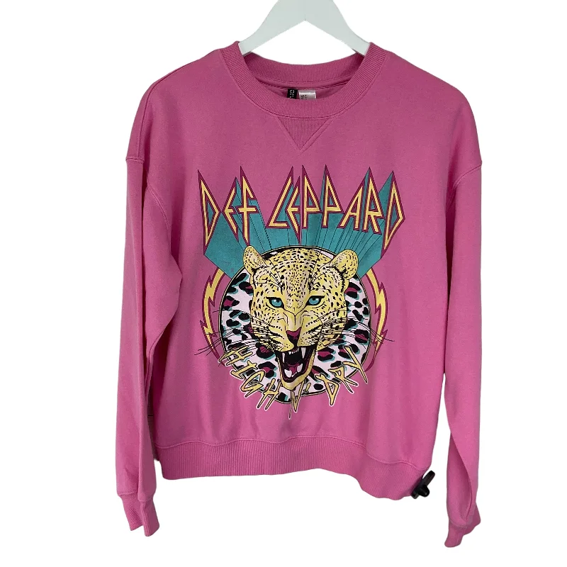 Sweater By H&m In Pink, Size: S