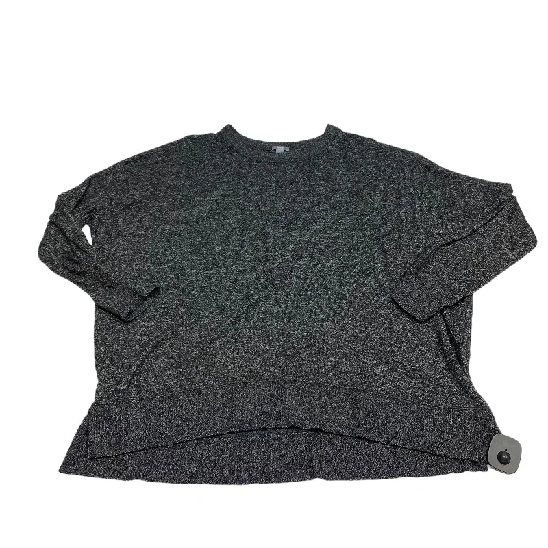 Top Long Sleeve By Aerie In Grey, Size: S