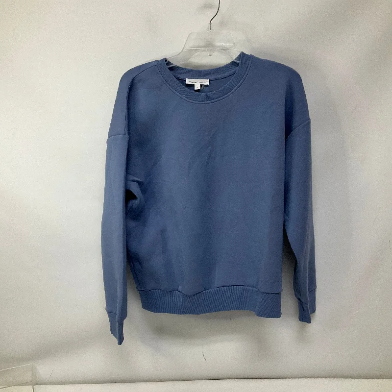 Top Long Sleeve By Grey Lab In Blue, Size: S