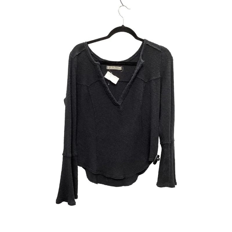 Top Long Sleeve By We The Free In Black, Size: M