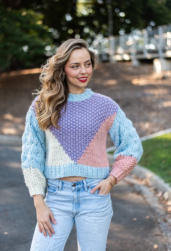 Hyams Handmade Jumper | Violet