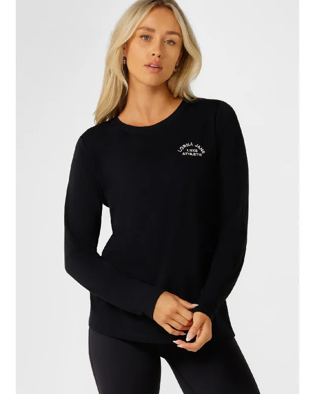 Lorna Jane Lotus Long Sleeve Top - Midnight Blue