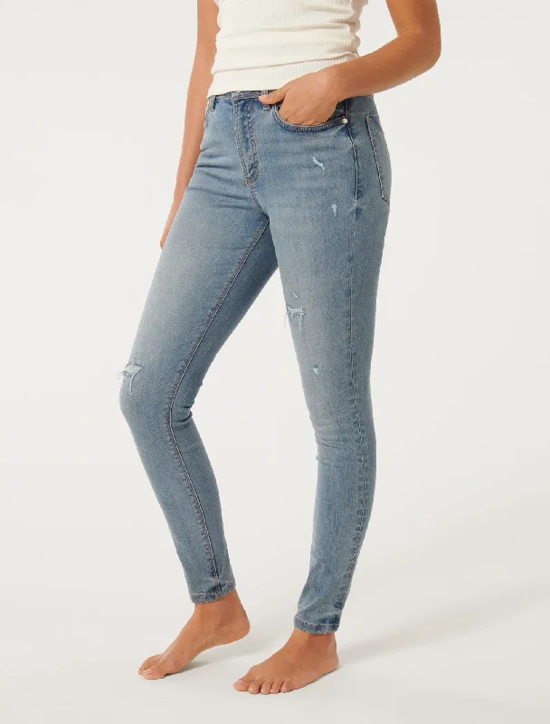 Nala Mid-Rise Skinny Jeans