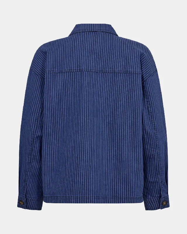 SNOS512-Jacket-Cobalt Striped