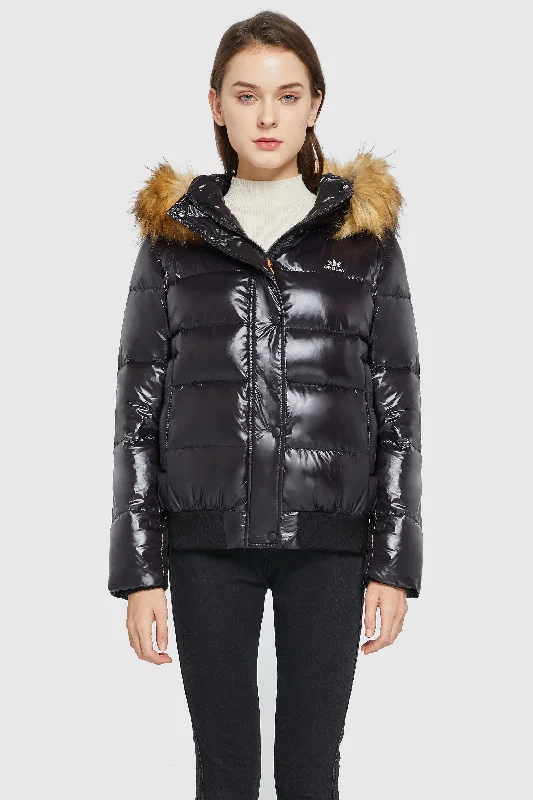 Thickened Winter Shiny Puffer Jacket