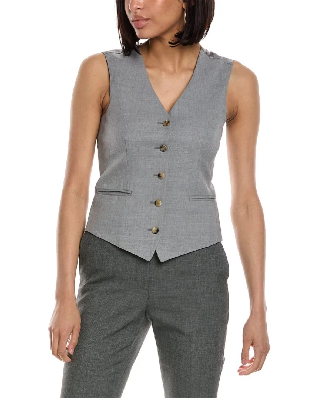 Burberry Wool Tailored Waistcoat