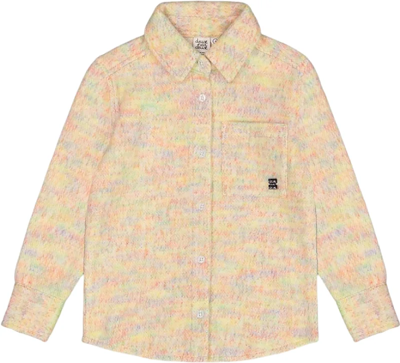 Button Down Felt Overshirt - Little Kids|-|Surchemise boutonnée en feutre - Petit enfant