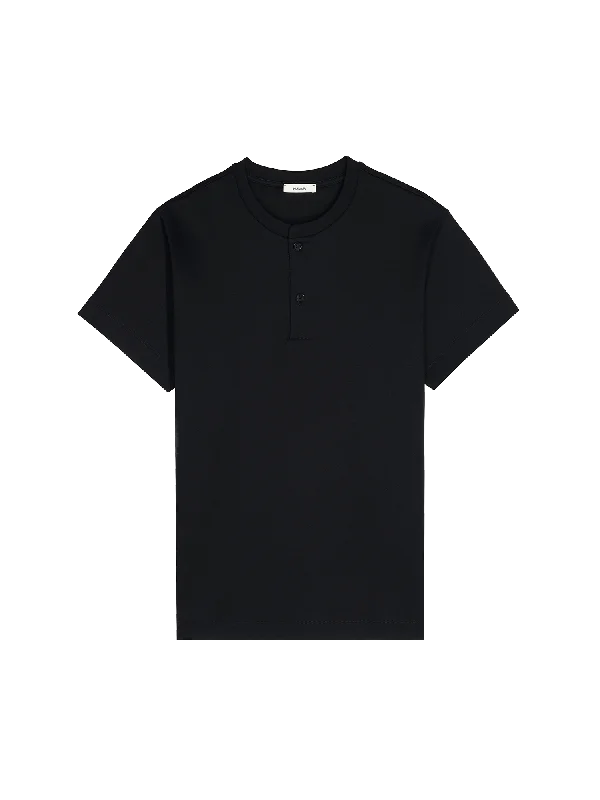 DNA Henley T-Shirt—black