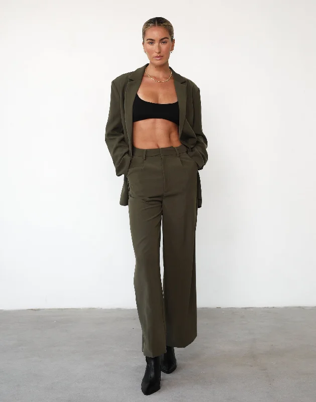 Harper Pants (Burnt Olive)