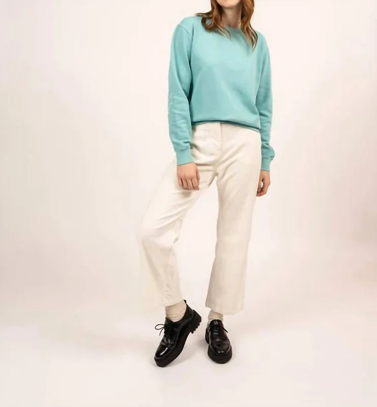 Lola Sweatshirt In Jade