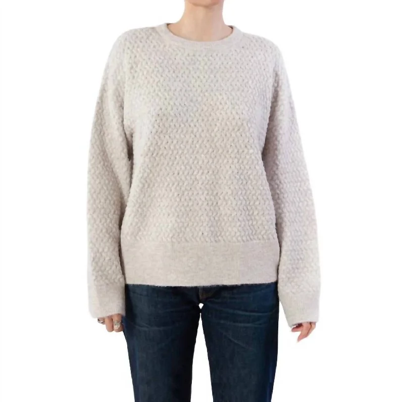 Lumina Sweater In Winter Dove