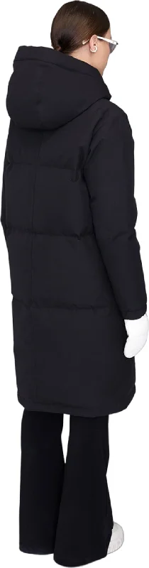 Ines Hooded Down Winter No Fur Jacket - Oversized - Women's|-|Manteau d'hiver en duvet à capuchon sans fourrure Ines - Surdimensionnée - Femme