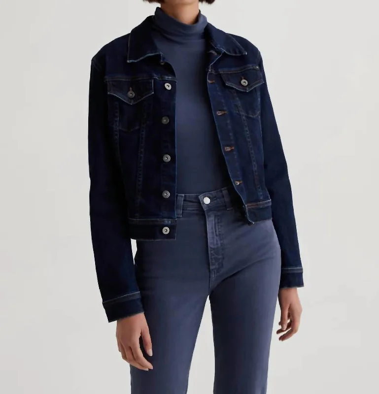 Robyn Jacket In Modern Indigo