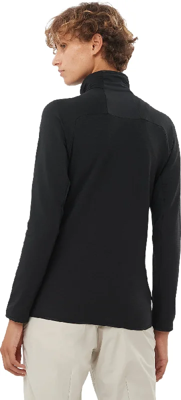 Essential Lightwarm Half Zip Midlayer Jacket - Women's|-|Manteau à demi-glissière couche intermédiaire Essential Lightwarm - Femme