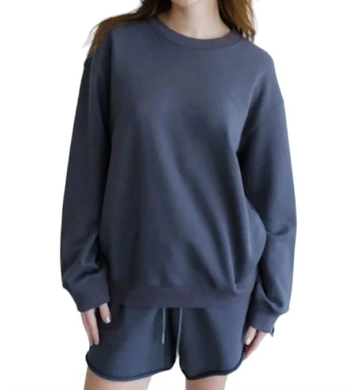 Tabitha Sweater In Charcoal