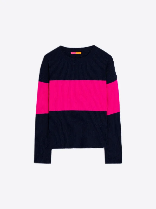 Navy/Pink / S