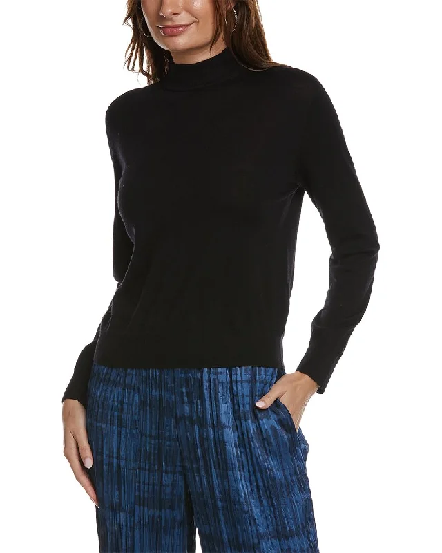 Vince Fine Gauge Seamless Wool Pullover