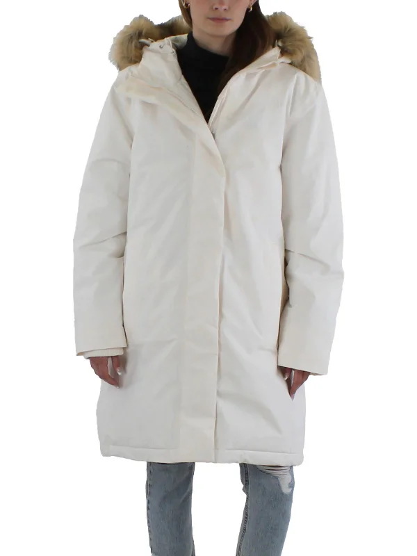 Womens Cold Weather Insulated Parka Coat