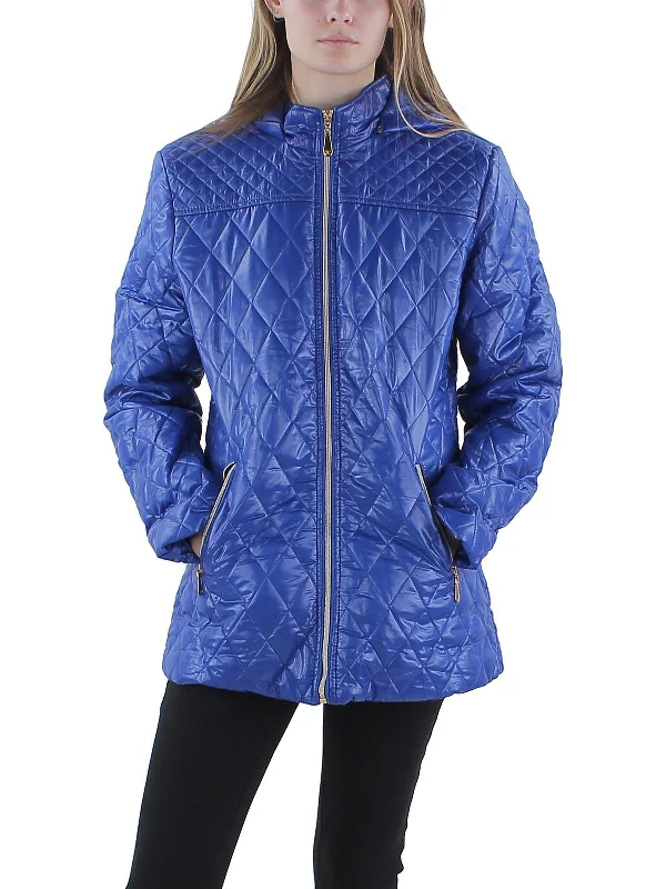 Womens Cold Weather Lightweight Quilted Coat