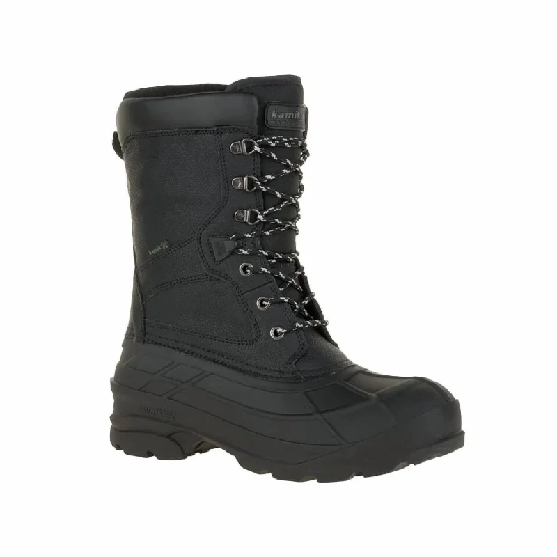 Women's Nation Pro 11"" Winter Boot - Wide Width In Black