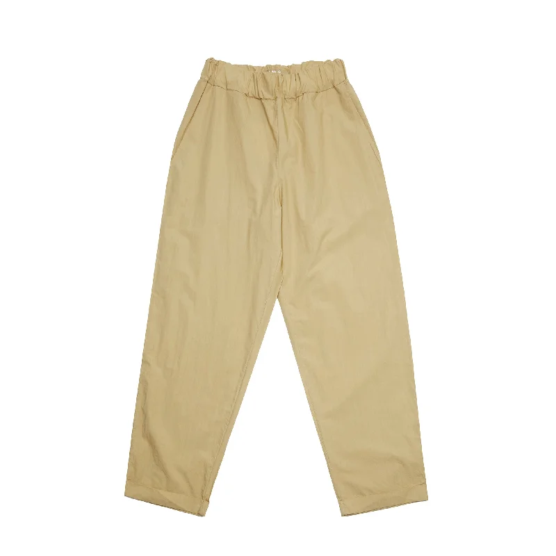 Labo.Art Women's Vela Clara Cotton Trousers in Mojave