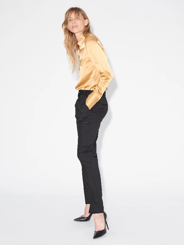 Pantalon de costume Roxy en gabardine de laine