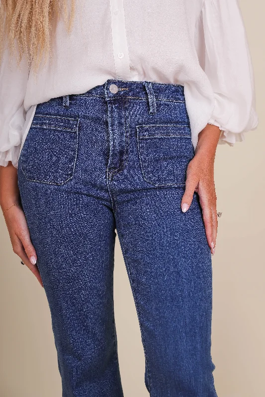 Totally Far Out Denim Flares