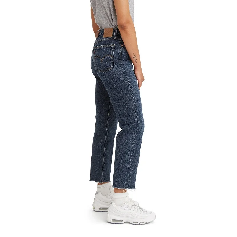 Wedgie Straight Jeans (Salsa Roll)