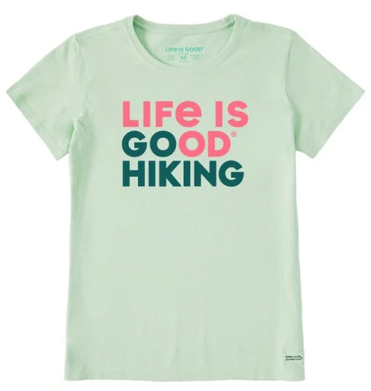 Women's Life Is Good Go Hiking Tee