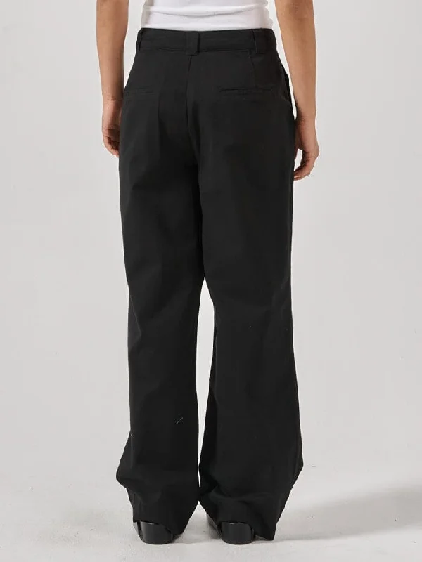 Artisan Twill Pant - Black