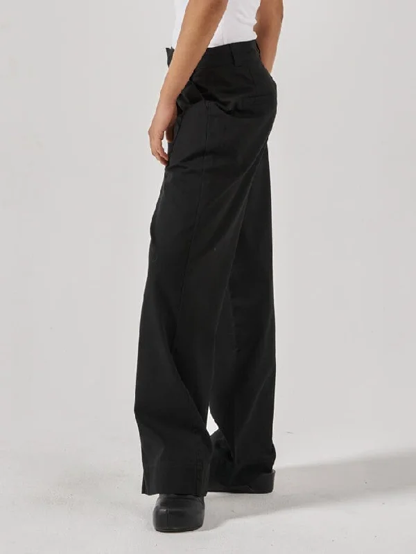 Artisan Twill Pant - Black