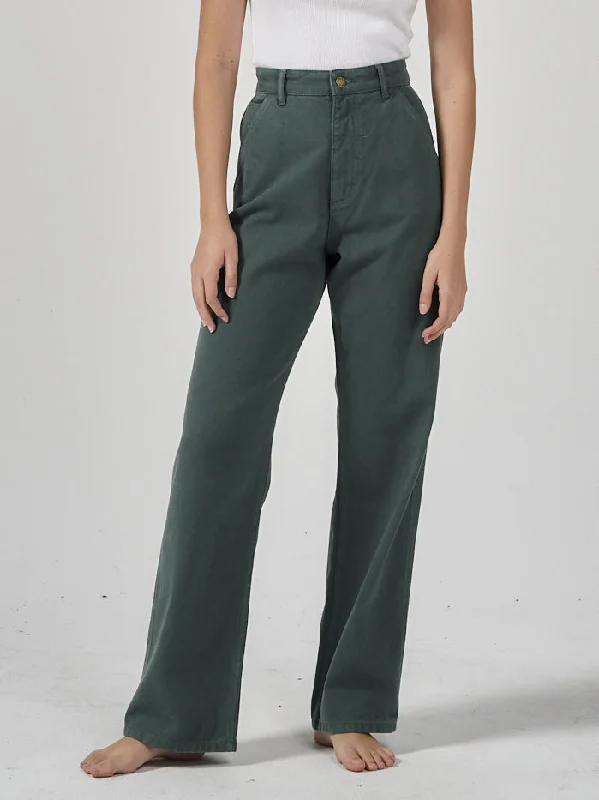 Carpenter Full Length Pant - Mallard Green