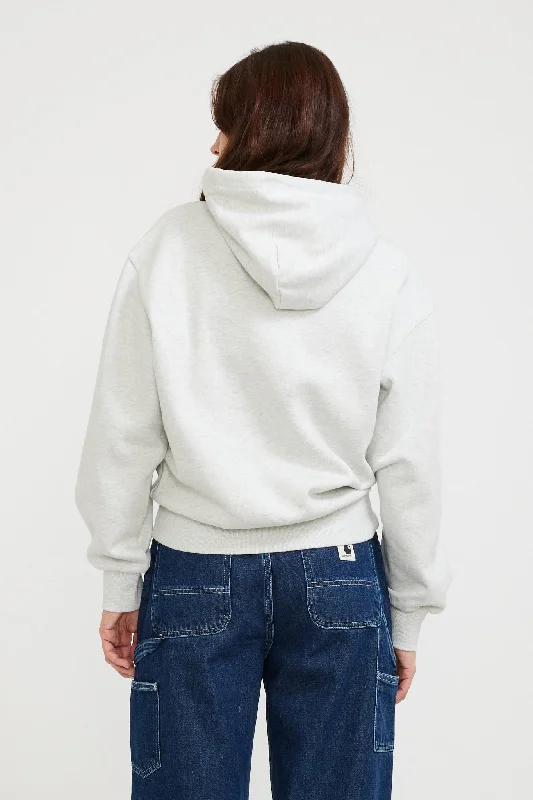 Hooded Casey Sweatshirt Ash Heather/Silver