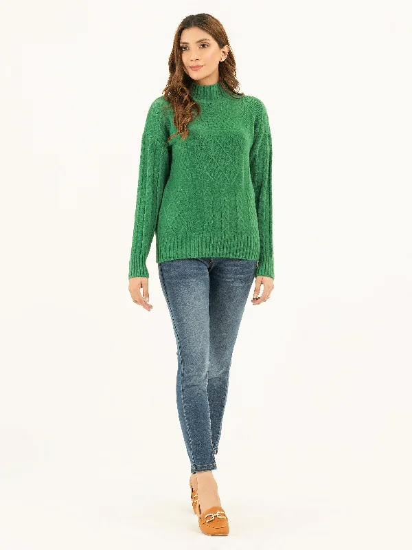 Classic High Neck Sweater