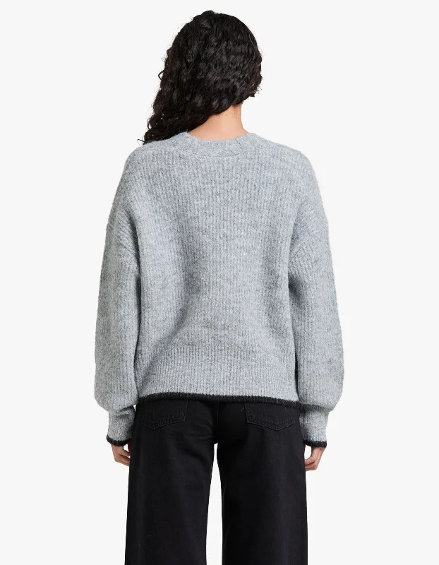 Illuminate Knit - Grey Marle