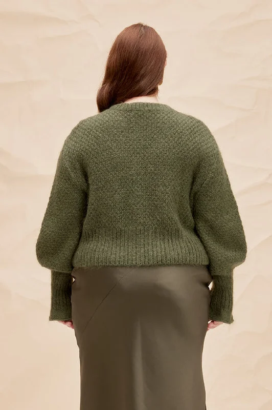 Ruby - Matilda Cardigan, Khaki