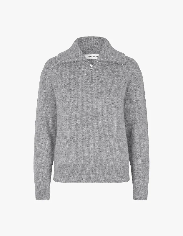 Saanour Sweater - Grey Mel