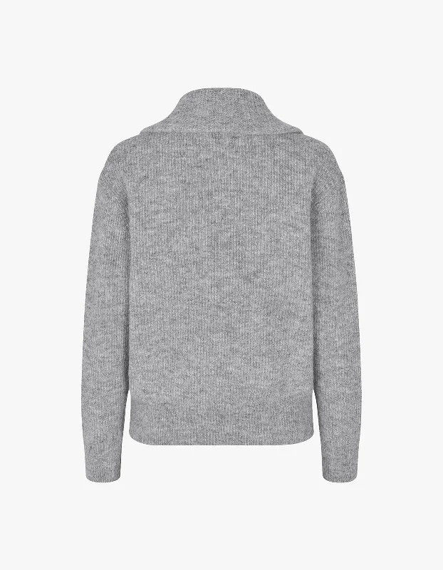 Saanour Sweater - Grey Mel