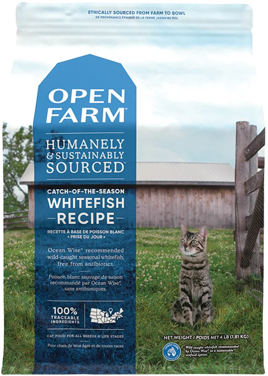 Open Catch-of-the-Season Whitefish Dry Cat Food