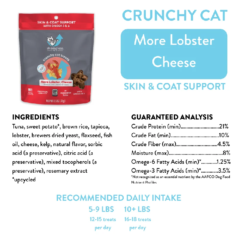 Shameless Pets More Lobster, Cheese Cat Treats