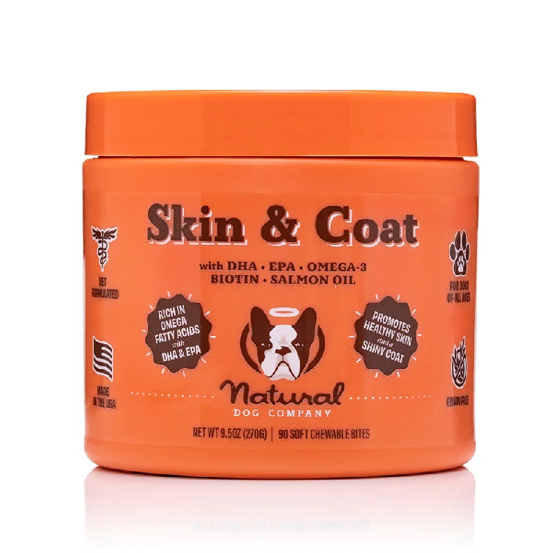 Natural Dog Company Skin & Coat Dog Supplements